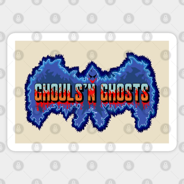 Mod.2 Arcade Ghouls 'n Ghosts Video Game Sticker by parashop